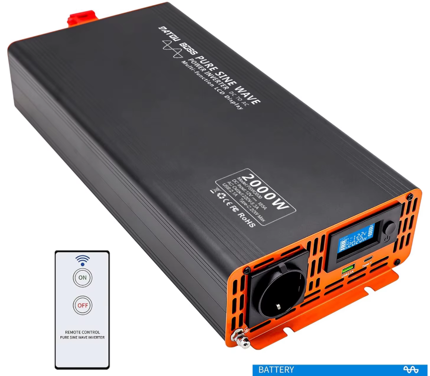 2kW Pure Sine Wave Inverter
