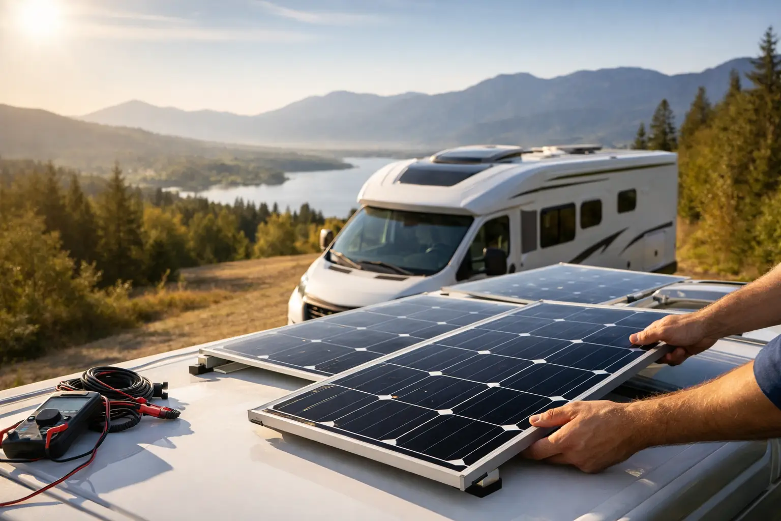 How to Size Solar Panels for a Motorhome