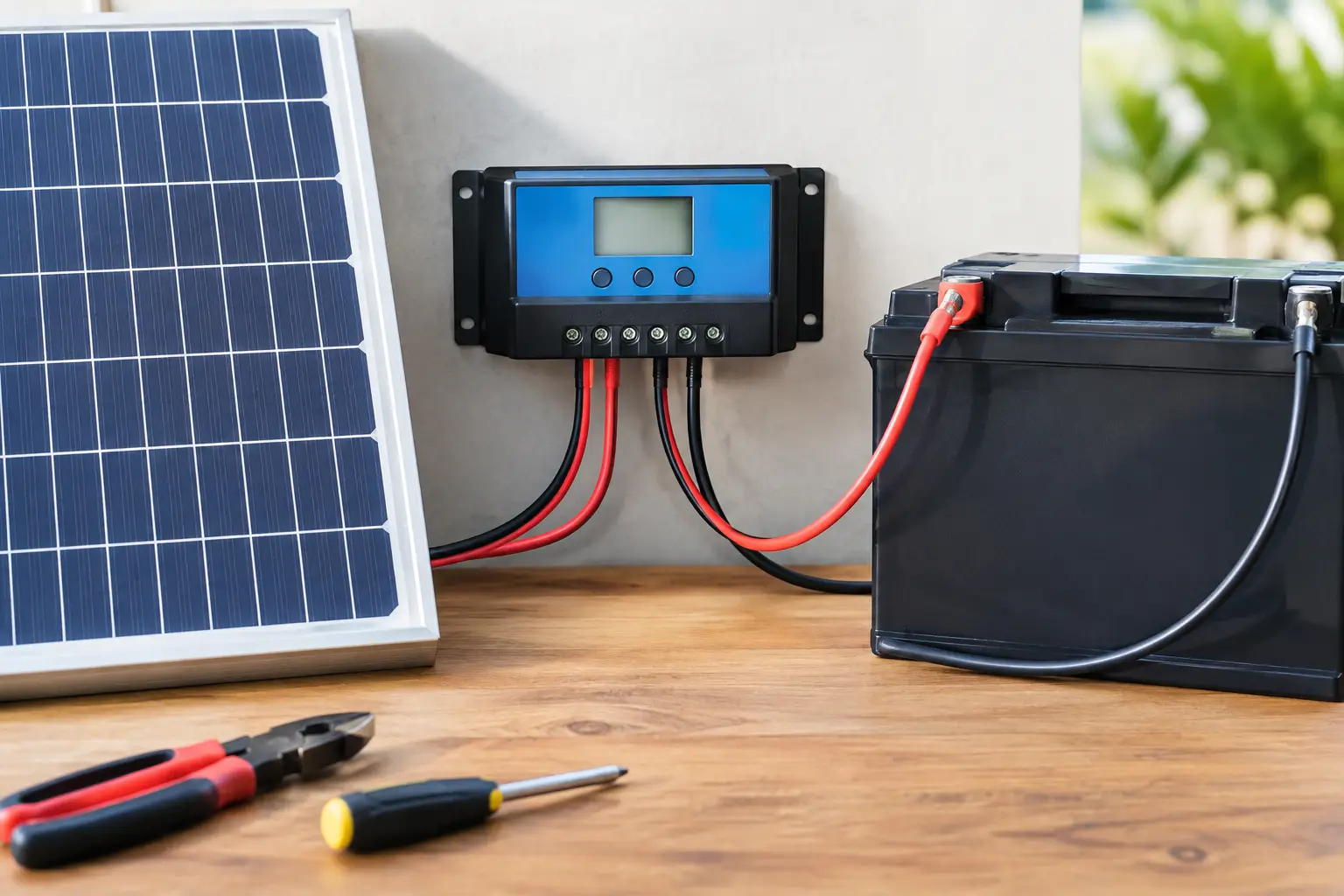 How to Wire a Solar Controller to Battery