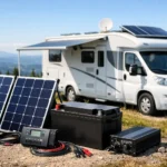 Solar Kit for Motorhome with Lithium Battery